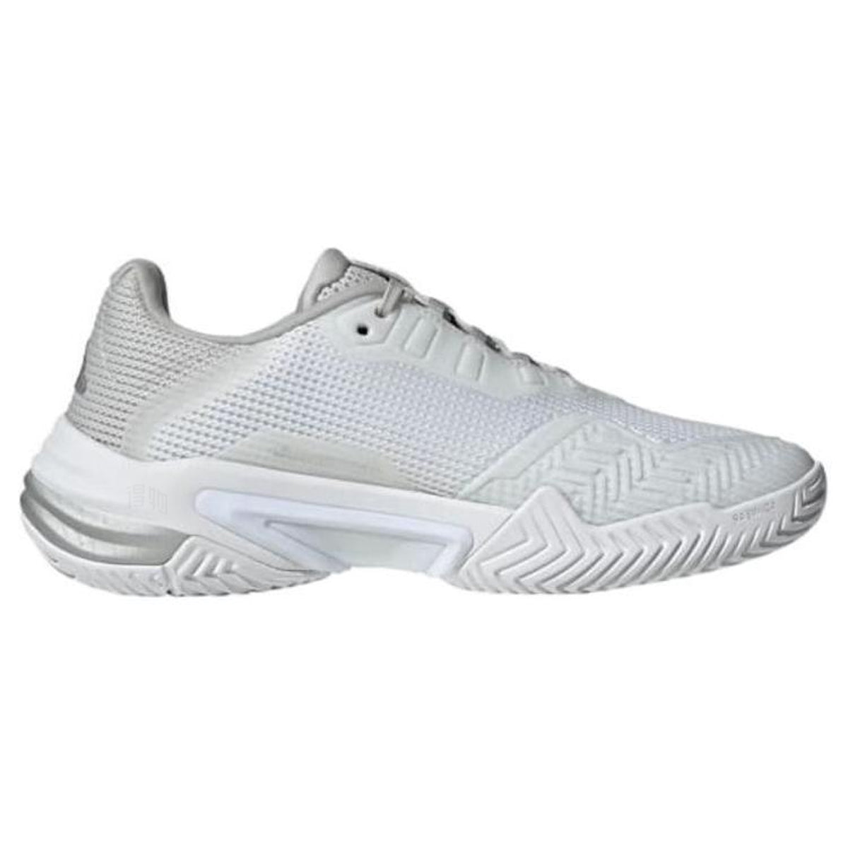 adidas Barricade Women's Low-Top Tennis Shoes - White/Grey