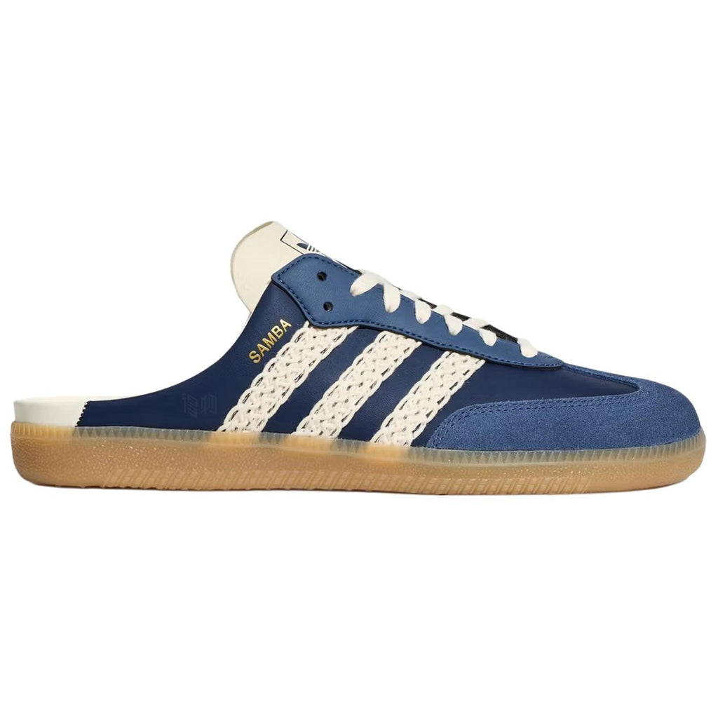 adidas Originals Samba Mule Unisex Closed-Toe Mules - Night Indigo