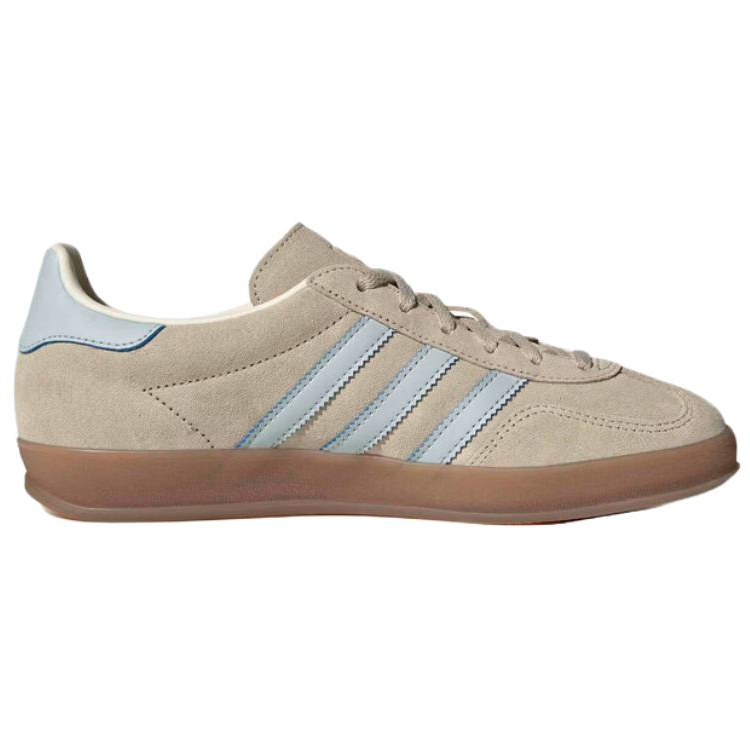 adidas Originals Gazelle Indoor Women’s Light Khaki Leather Sneakers