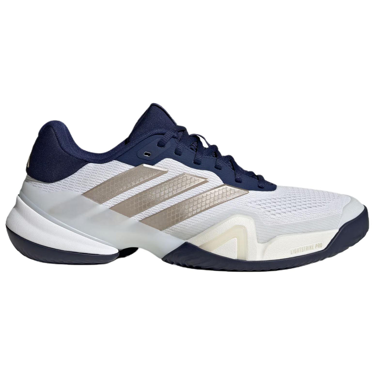 adidas BARRICADE 14 Men's Low-Top Tennis Shoes - White/Blue