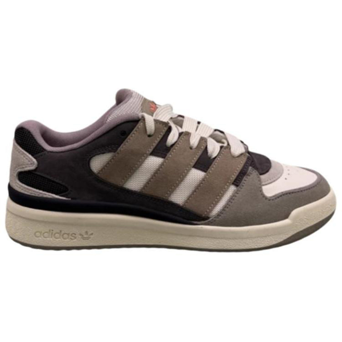 adidas Originals FORUM 2000 Unisex Leather Low-Top Sneakers - Brown