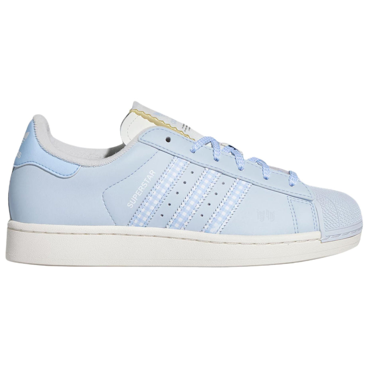 adidas Originals Superstar 2 Women's Blue White Lace-Up Sneakers