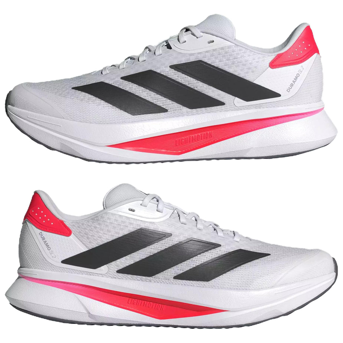 adidas DURAMO SL 2.0 LIGHTMOTION Men's Running Shoes - White/Red