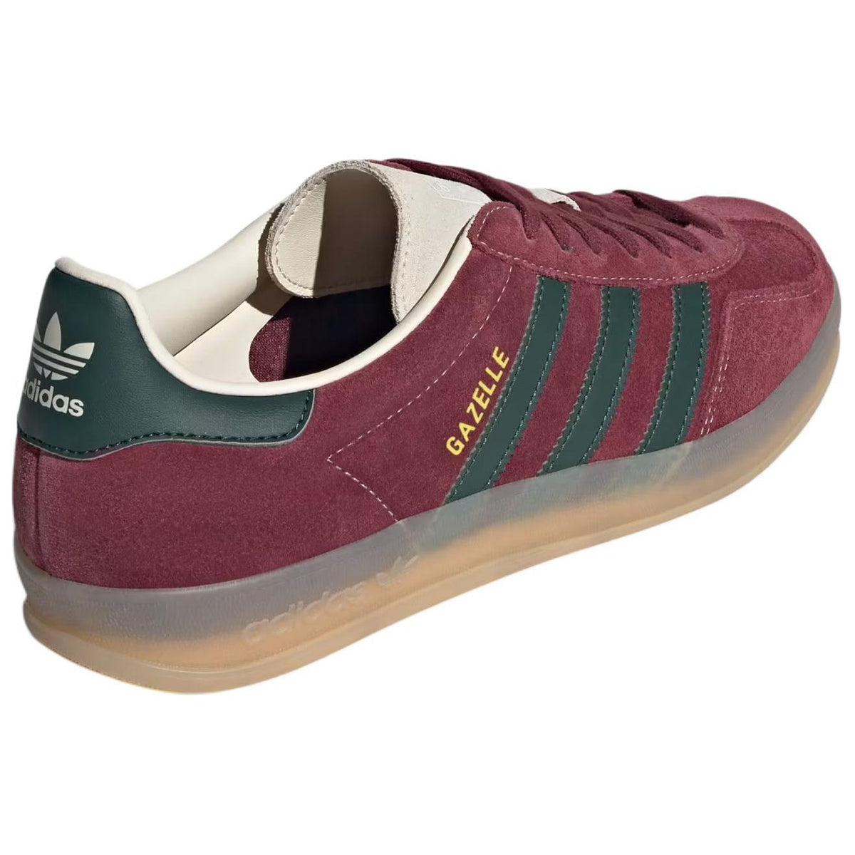 adidas Originals Gazelle Indoor Unisex Red Green Thin-Sole Sneakers