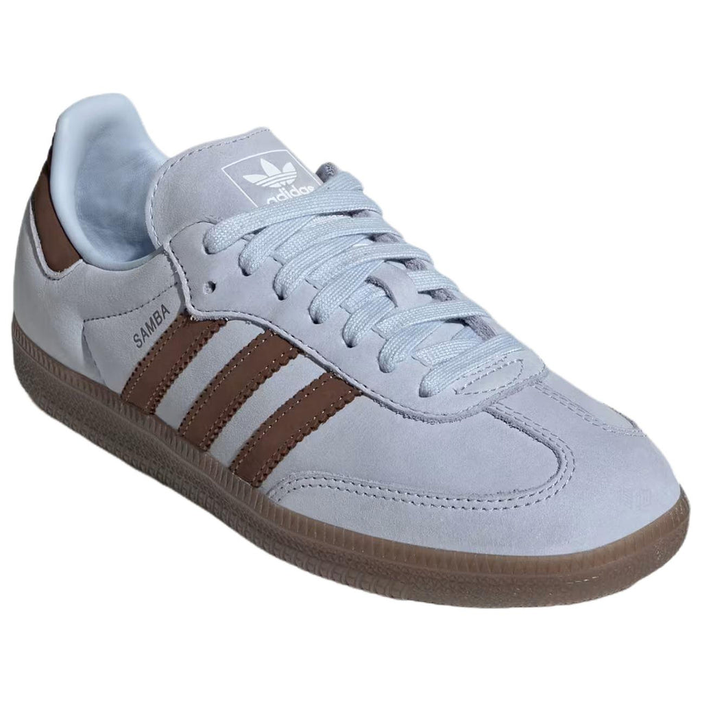adidas Originals Samba OG Women’s Sky Blue Leather Sneakers