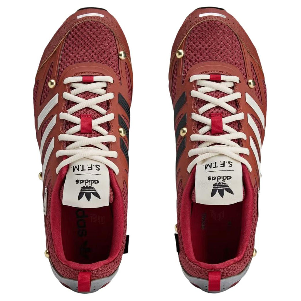 adidas Originals × SONG FOR Adizero PR SFTM-006 Unisex Textile Running Shoes - Red/Beige