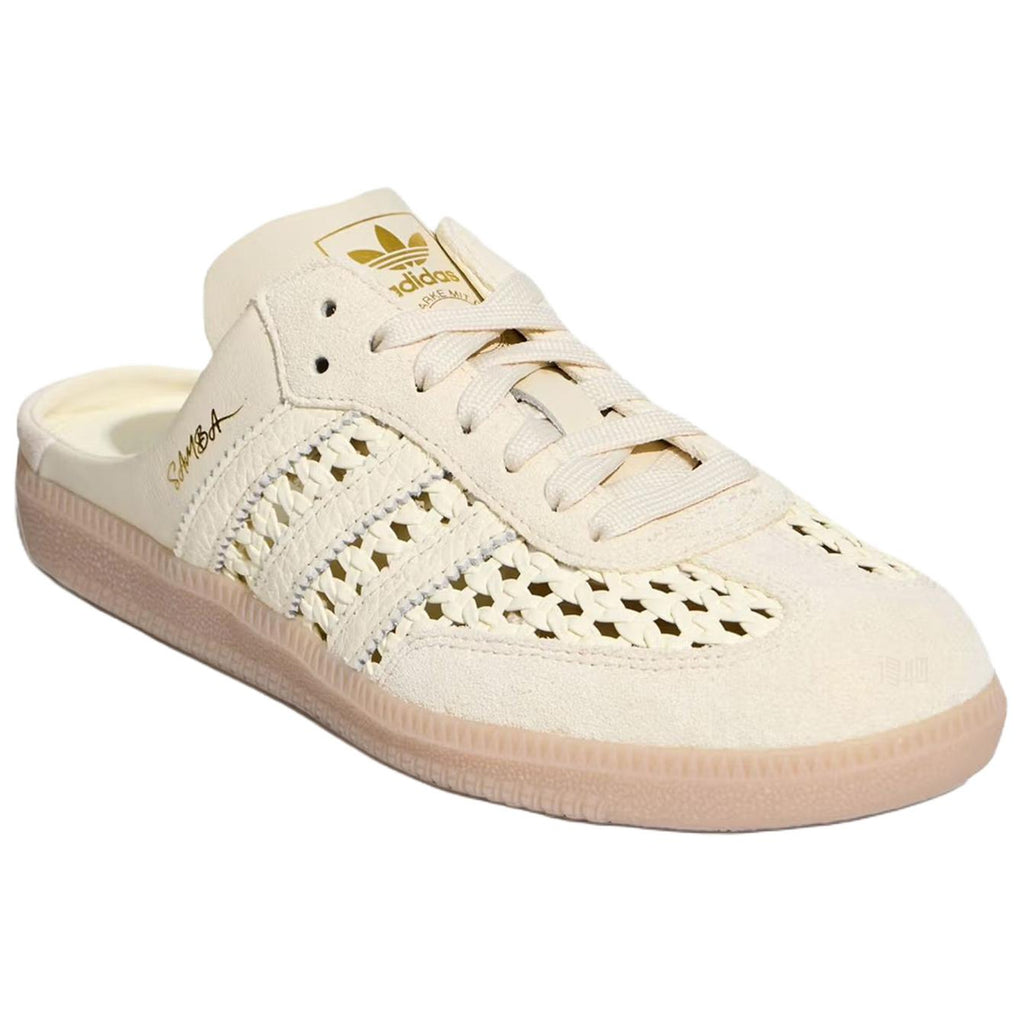 adidas Originals Samba OG MULE Women's Closed-Toe Mules - Light Beige