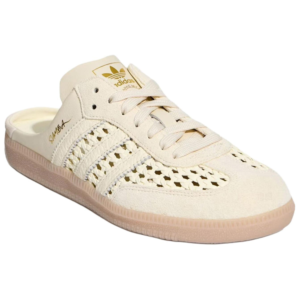 adidas Originals Samba OG MULE Women's Closed-Toe Mules - Light Beige