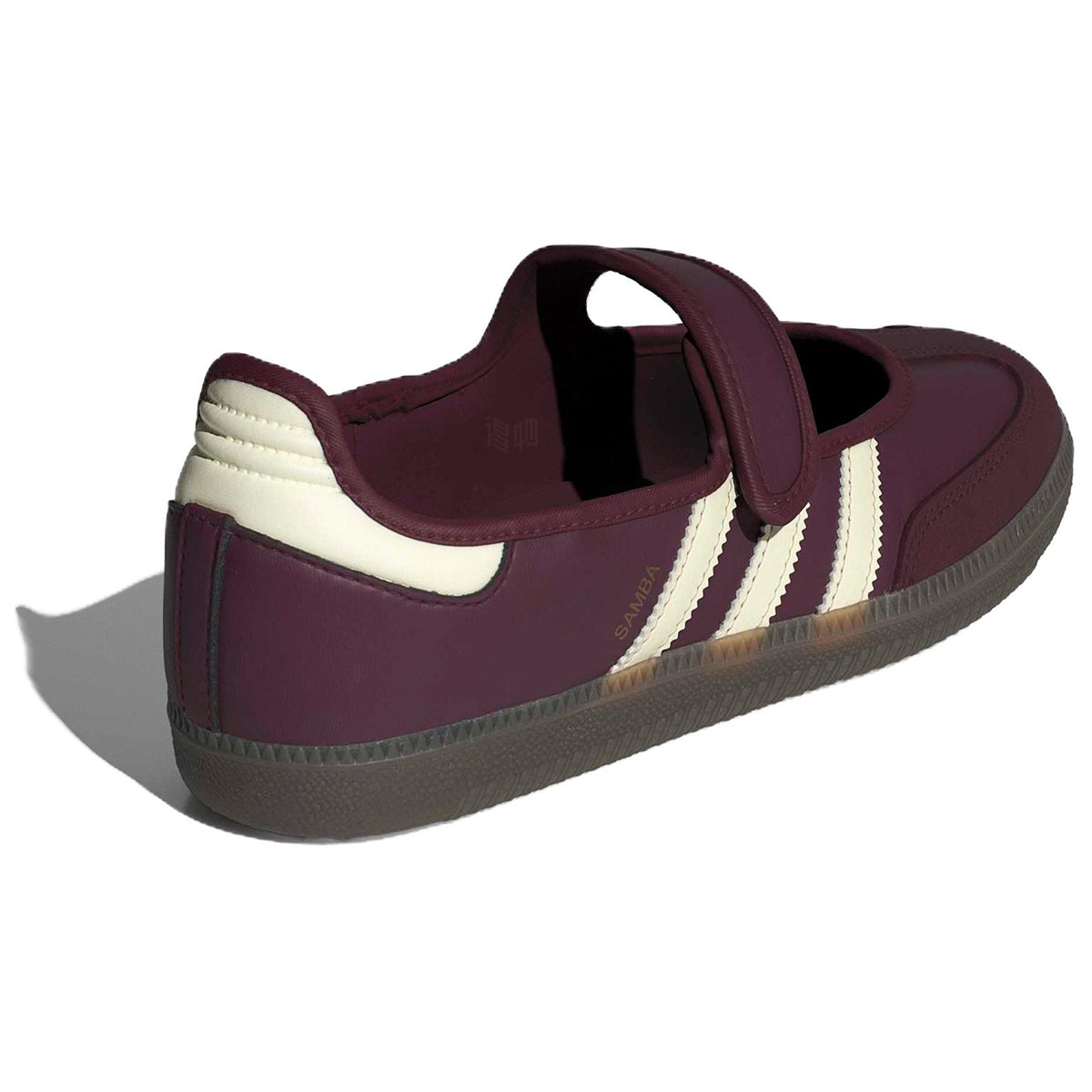 adidas Originals Samba Jane Women's Flat Mary Jane Shoes - Burgundy