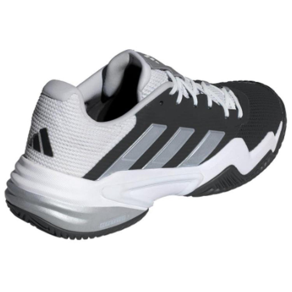 adidas Barricade 13 Men's Low-Top Tennis Shoes - Black/White