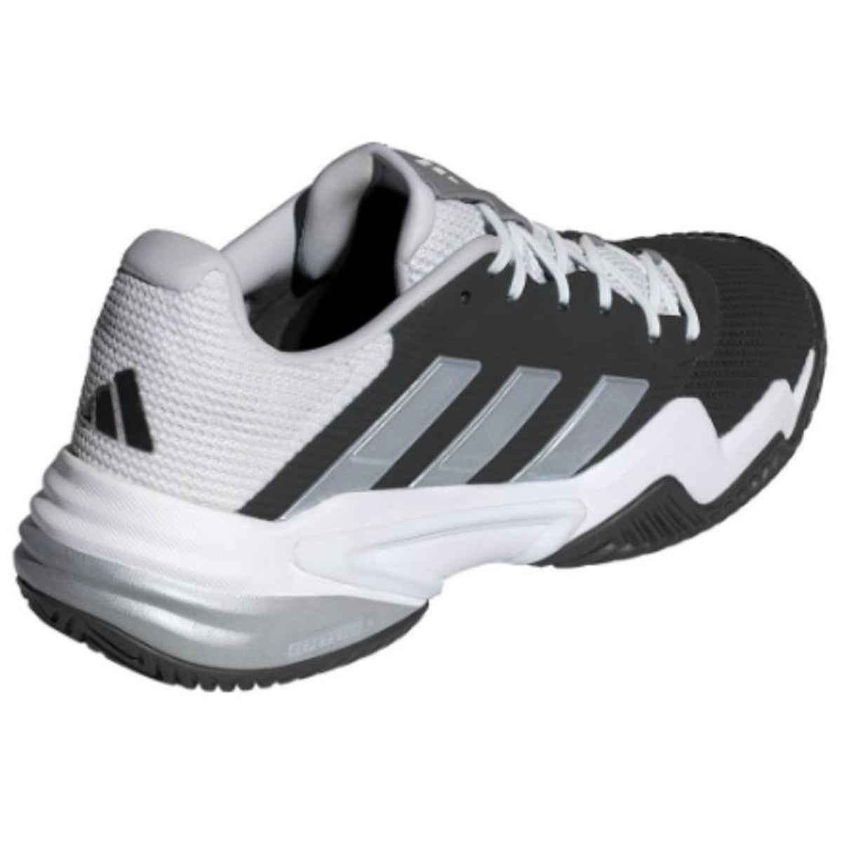 adidas Barricade 13 Men's Low-Top Tennis Shoes - Black/White