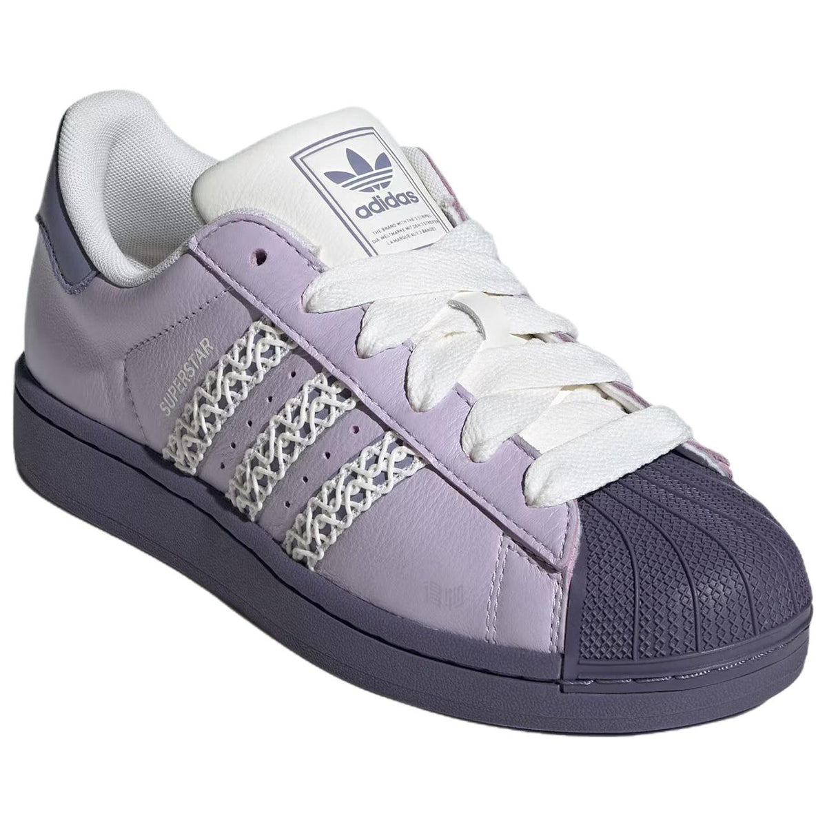 adidas Originals Superstar 2 Women's Purple Comfortable Low-Top Sneakers