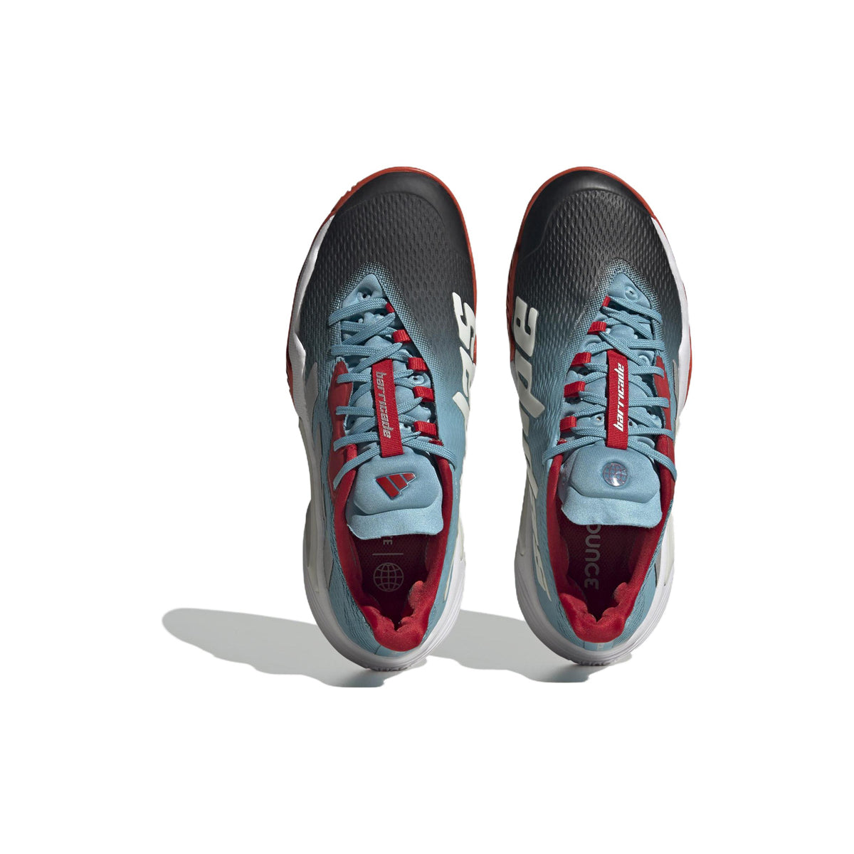 adidas Barricade Women's Low-Top Tennis Shoes - Blue/Black