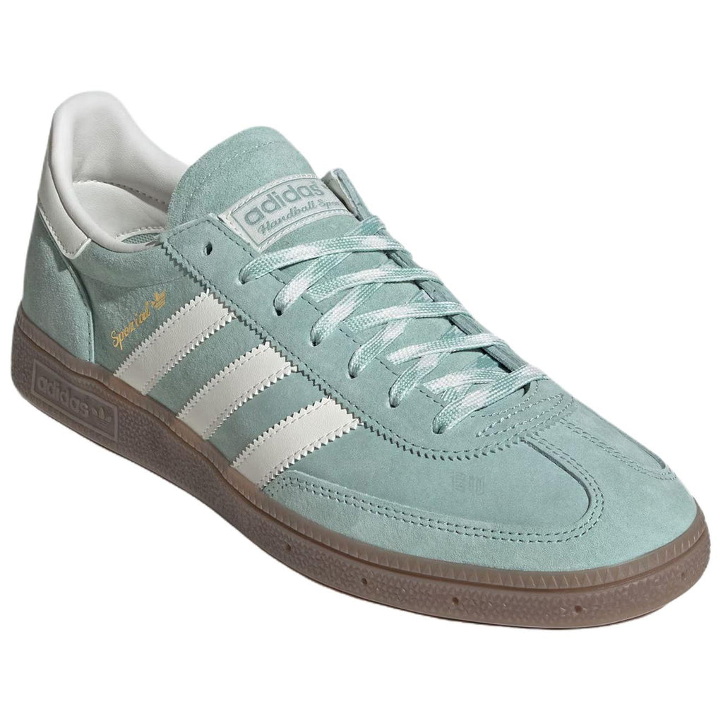 adidas Originals Handball Spezial Unisex Light Green Leather Sneakers