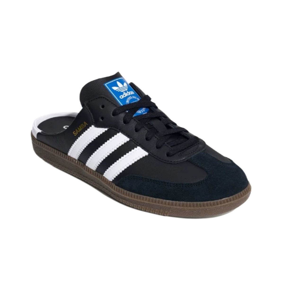 adidas Originals SAMBA OG MULE Women's Color-Block Round-Toe Mules