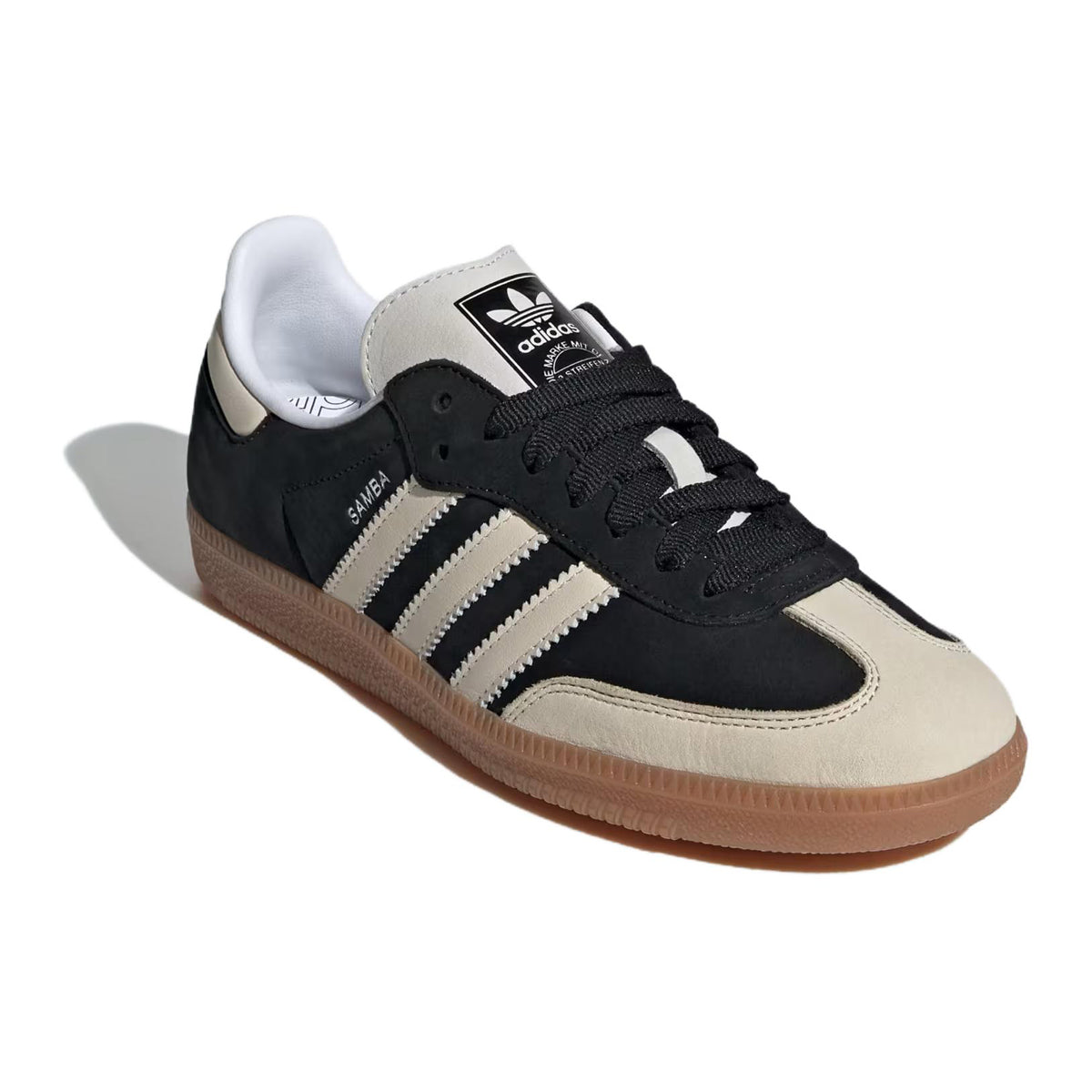 adidas Originals Samba OG Women's Black Brown Low-Top Sneakers