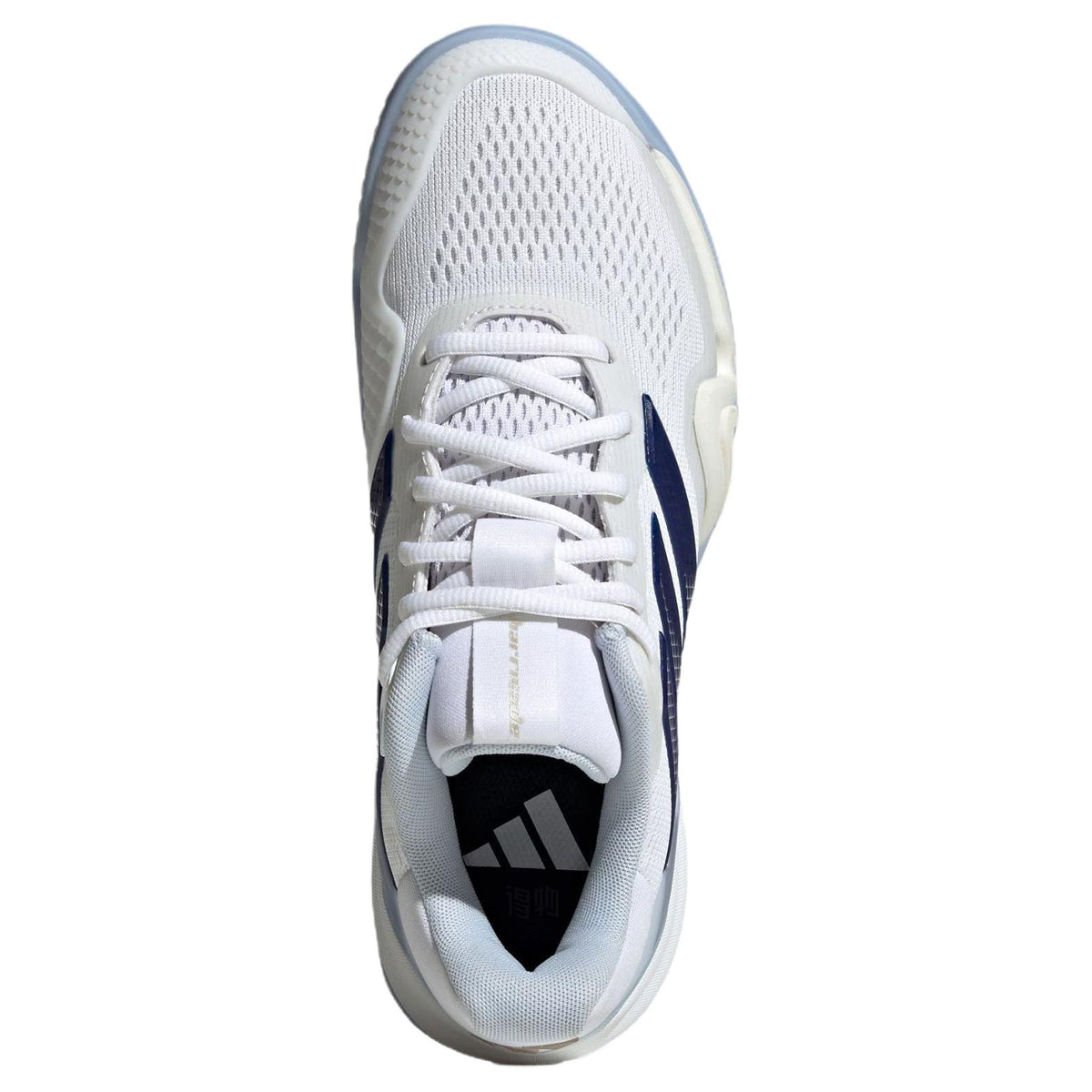 adidas BARRICADE 14 Women's Low-Top Tennis Shoes - White/Blue