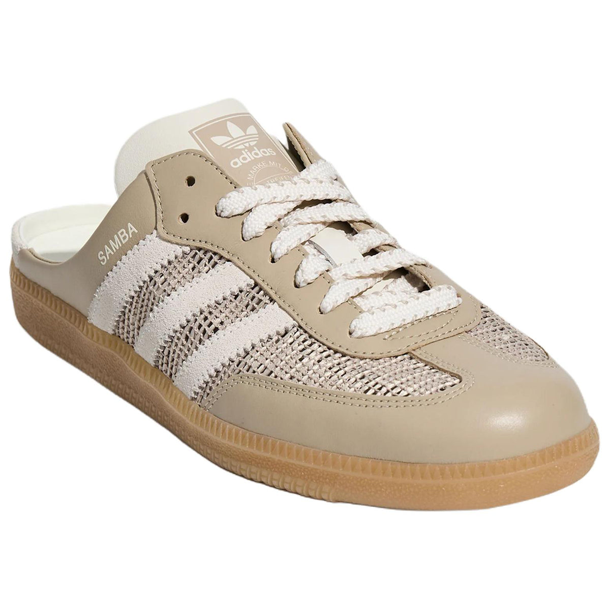 adidas Originals Samba OG MULE Unisex Closed-Toe Mules - Beige