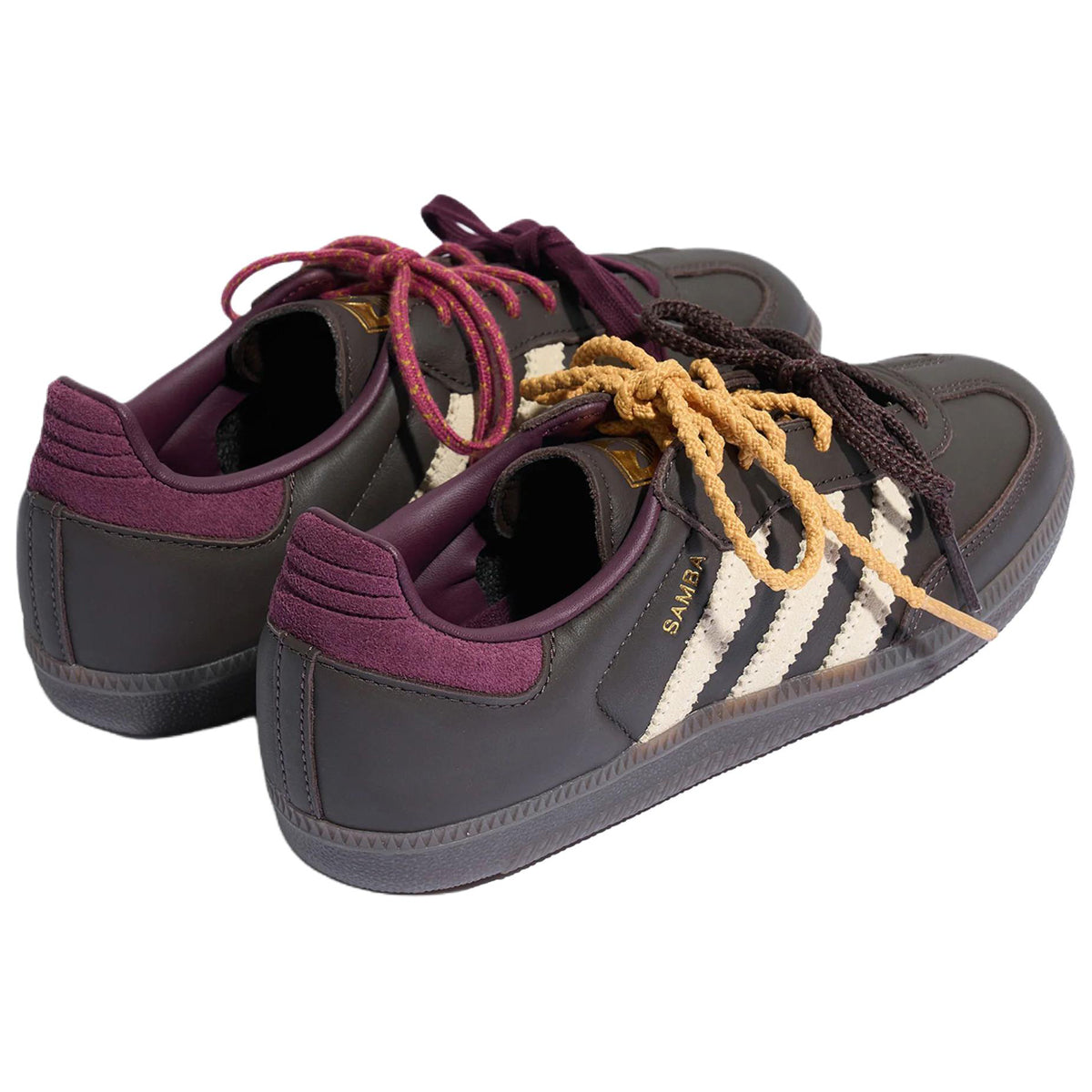 adidas Originals Samba OG Unisex Dark Chocolate Brown T-Toe Sneakers