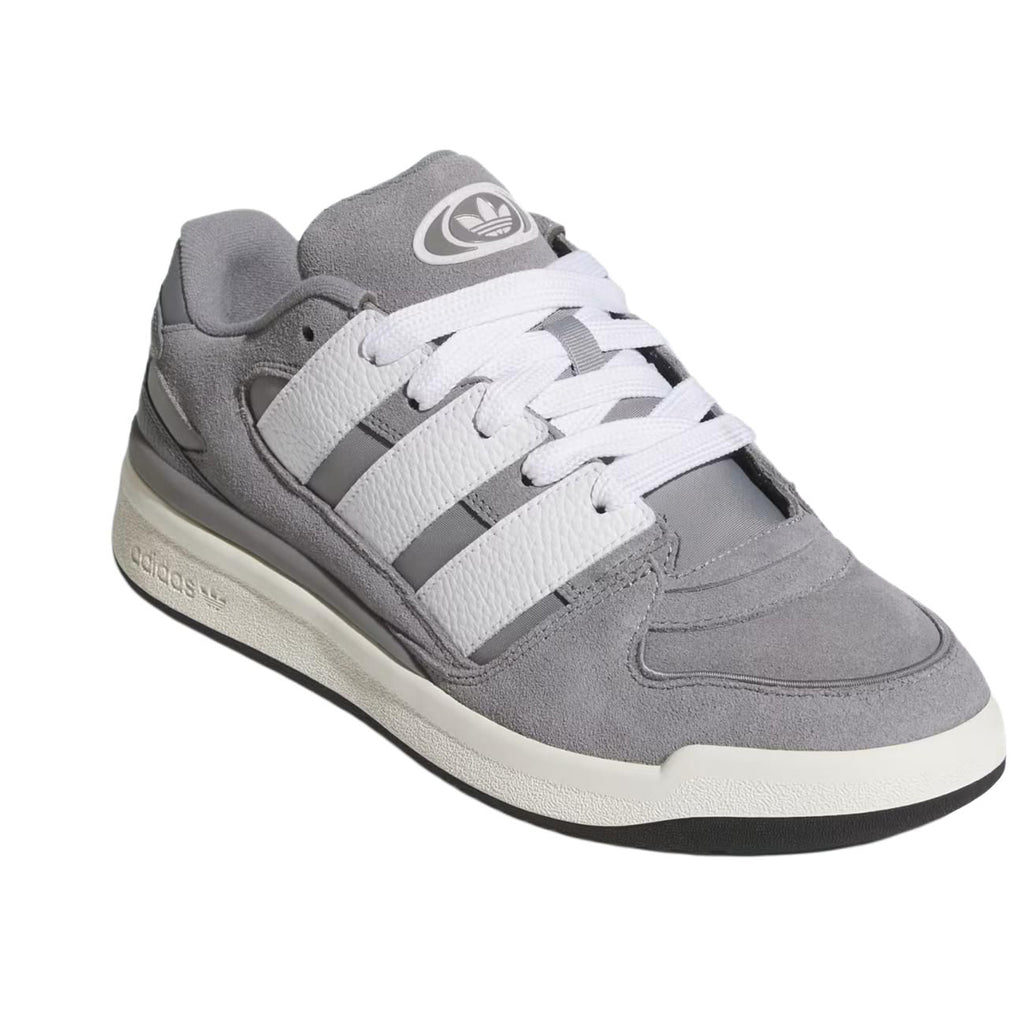 adidas Originals FORUM 2000 Unisex Mesh & Suede Low-Top Sneakers - Grey
