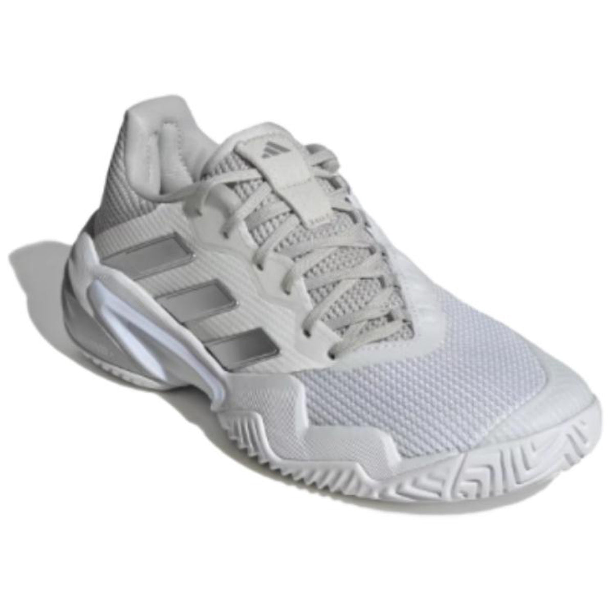 adidas Barricade Women's Low-Top Tennis Shoes - White/Grey