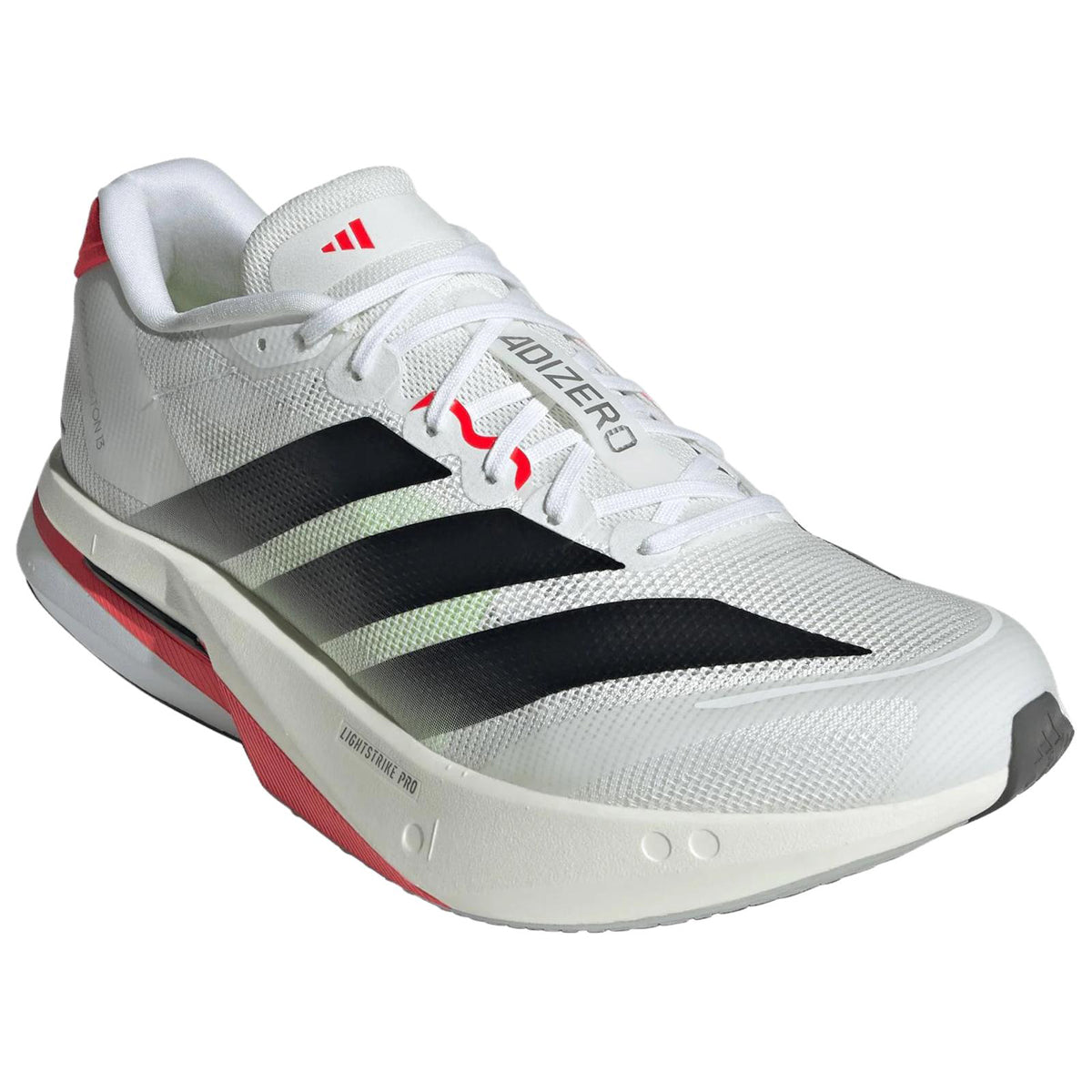 adidas Adizero Boston 13 Men's Urban Commuter Running Shoes - White