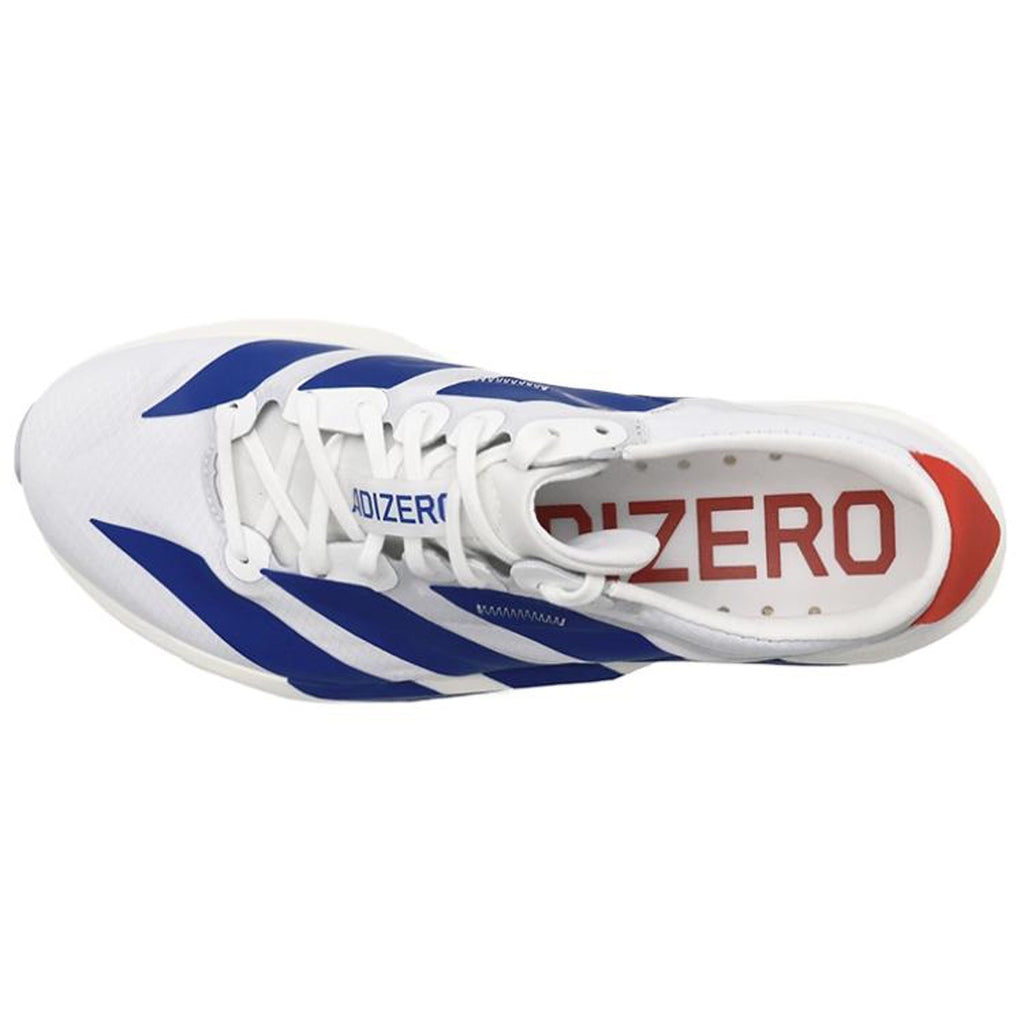 adidas Adizero Adios 9 Lightstrike Pro Women's Racing Shoes - White/Blue
