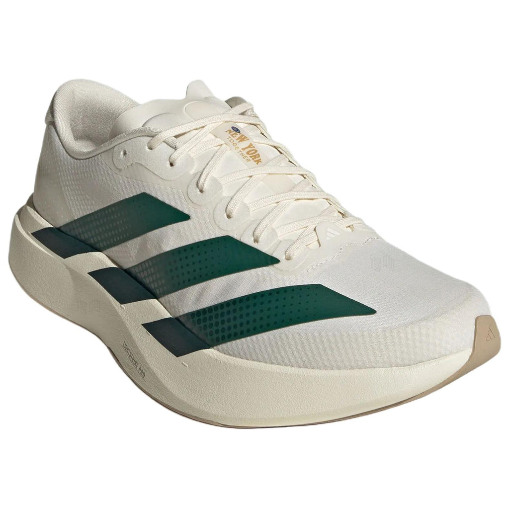 adidas Adizero Evo SL WOVEN Men's Low-Top Running Shoes - White/Green