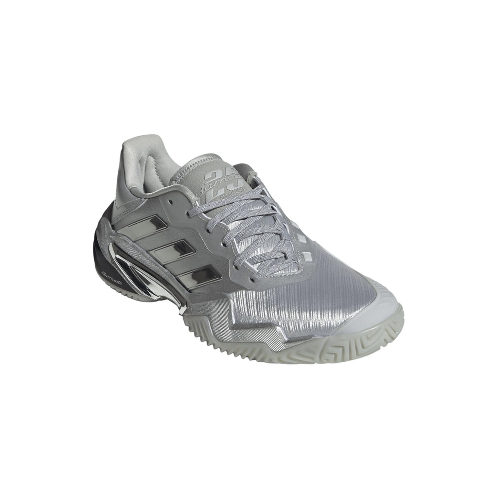 adidas Barricade 13 Textile M SE Men's Low-Top Tennis Shoes - Silver Grey