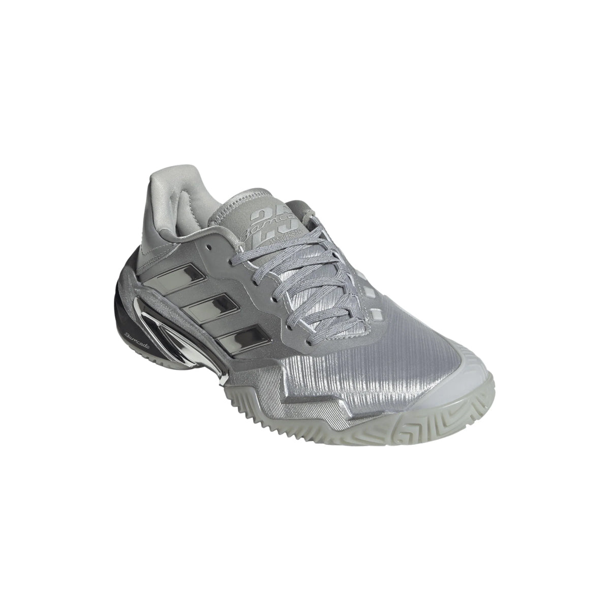 adidas Barricade 13 Textile M SE Men's Low-Top Tennis Shoes - Silver Grey