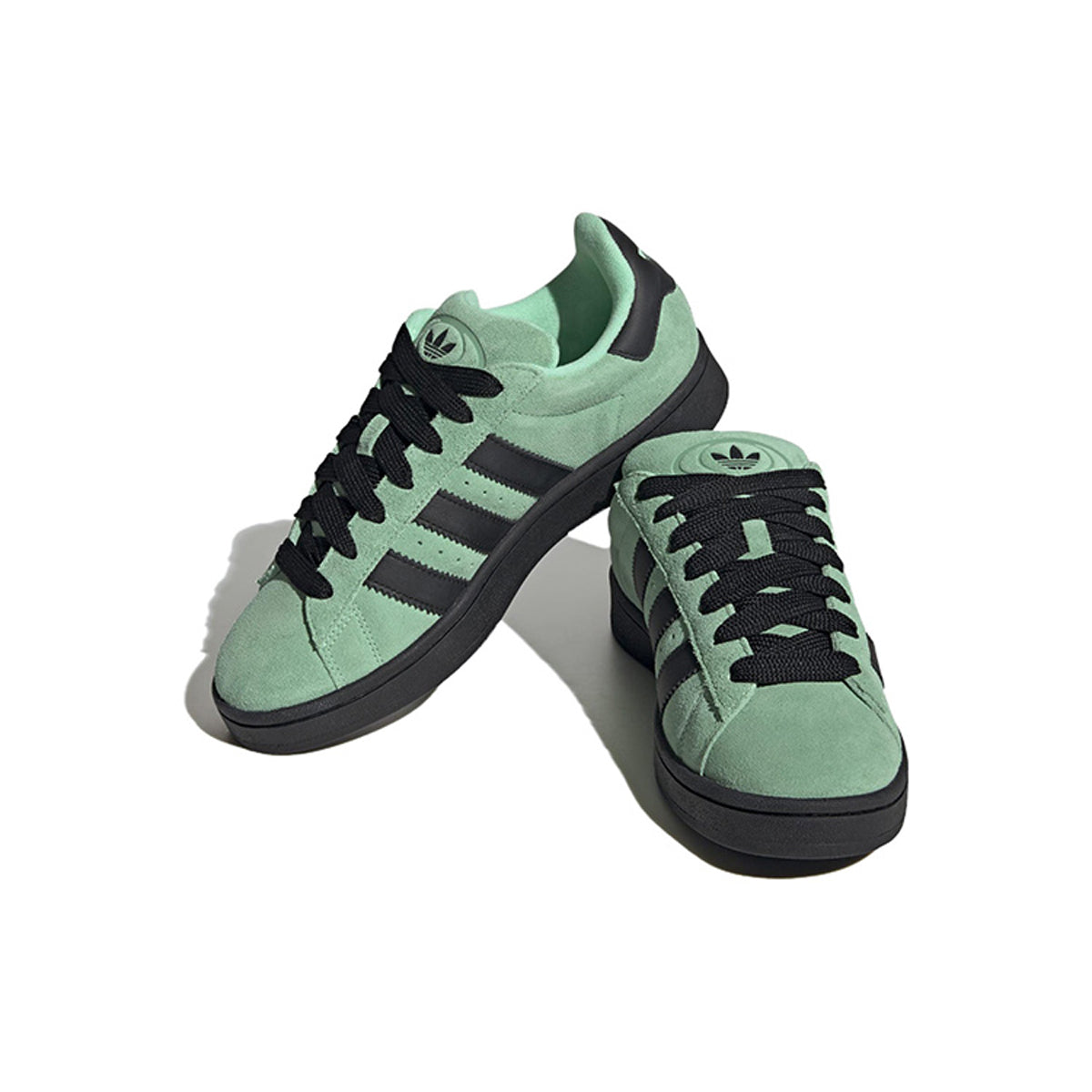 adidas Originals CAMPUS 00s Men's Low-Top Lifestyle Sneakers - Black/Green