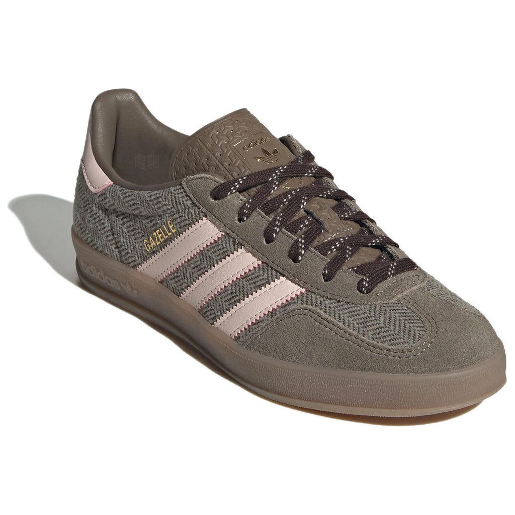 adidas Originals Gazelle Indoor Unisex Grey Brown Sneakers