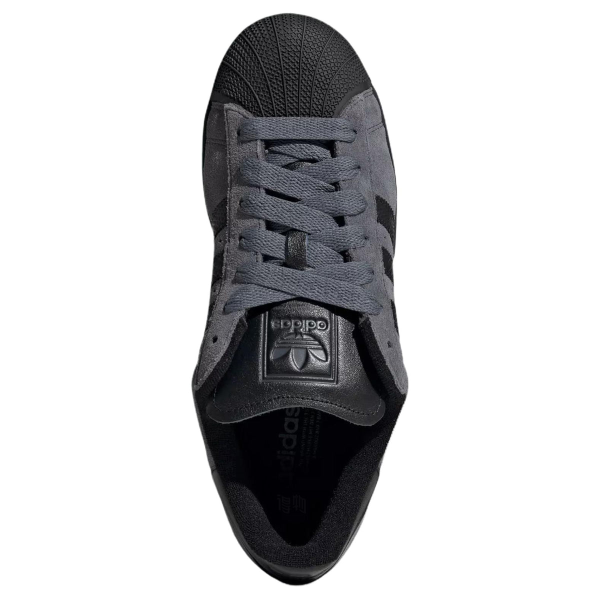 adidas Originals Superstar 2 Unisex Low-Profile Sneakers - Grey/Black