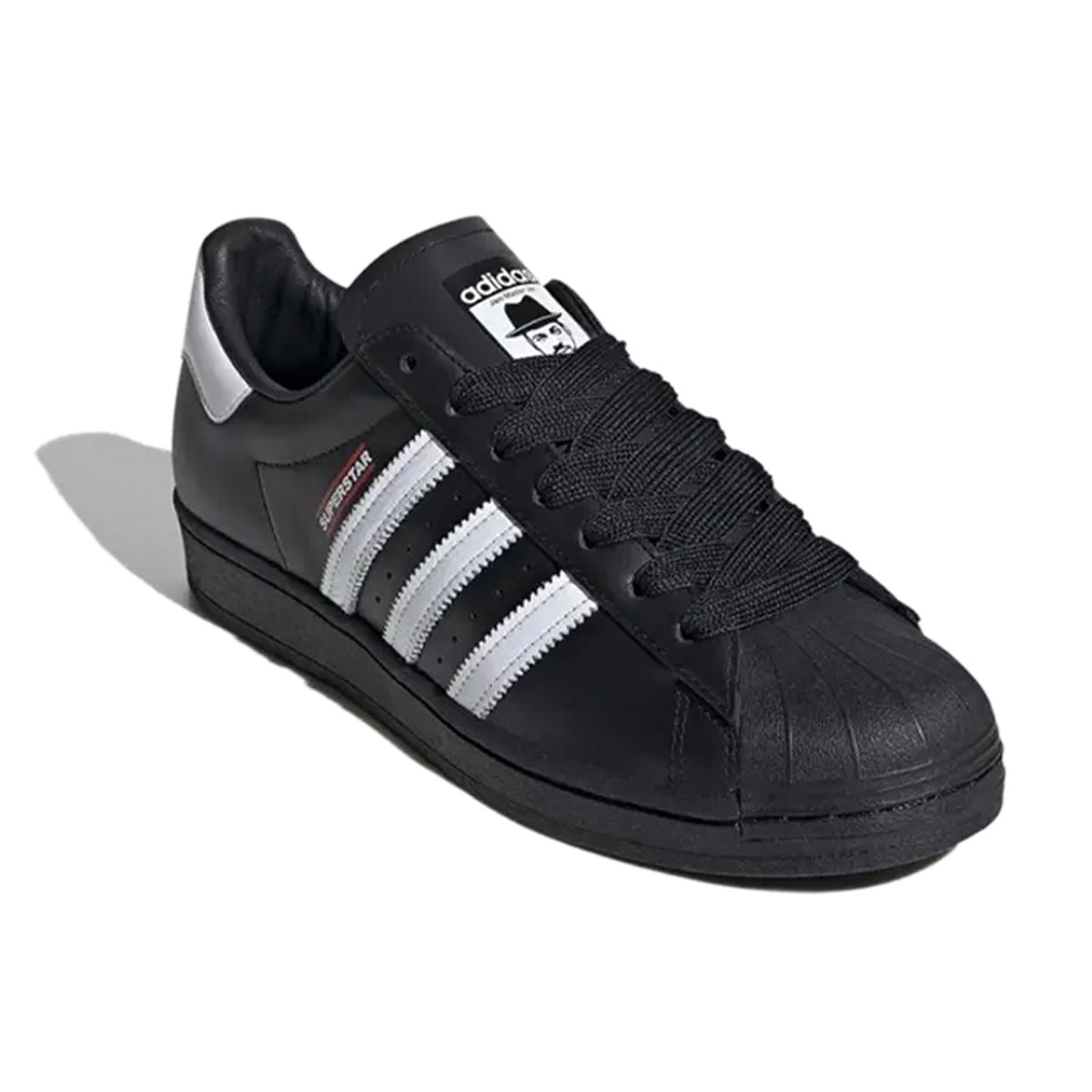 adidas Originals Superstar Unisex Black Lightweight Durable Sneakers