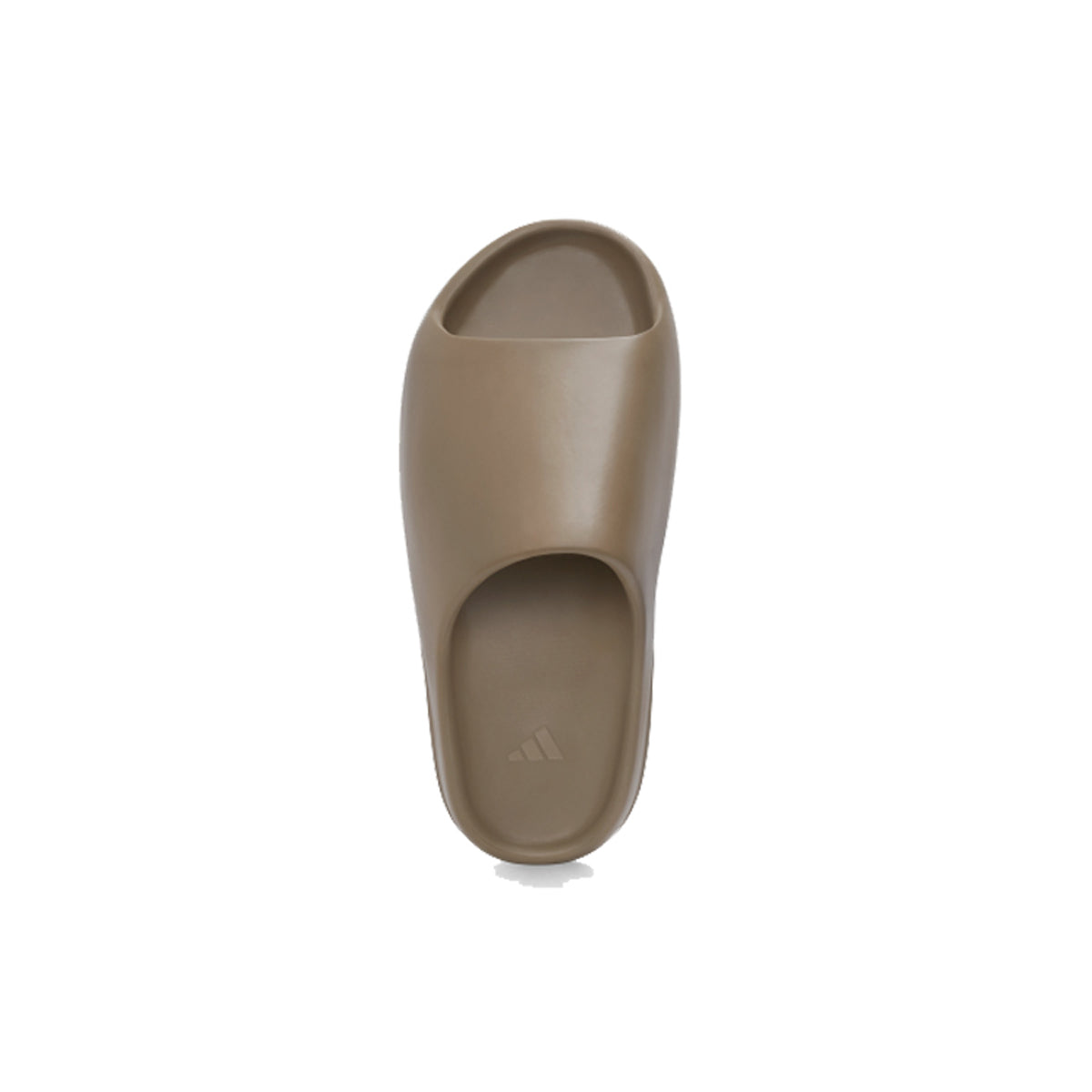 adidas Originals Yeezy Slide Unisex Brown Grey Synthetic Leather Slides
