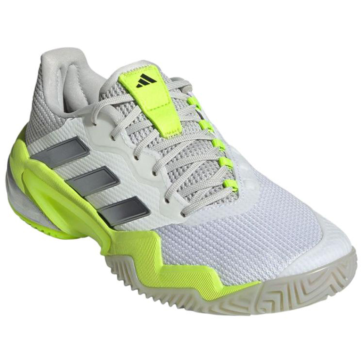 adidas Barricade 13 Women's Low-Top Tennis Shoes - Grey/Green