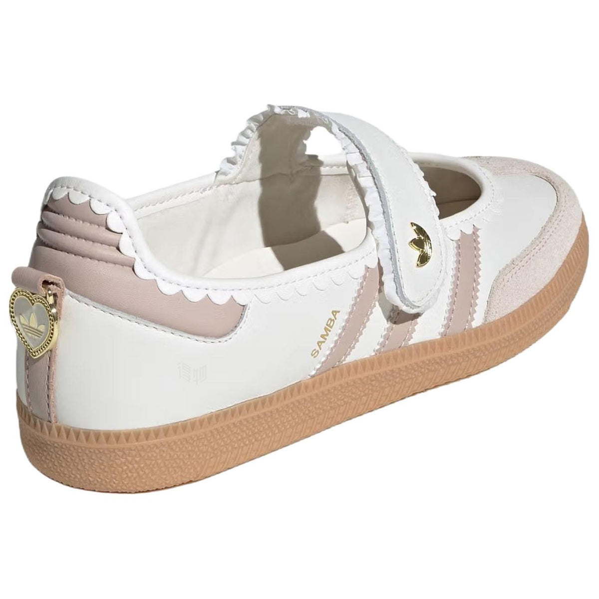 adidas Originals Samba Jane Women's Mary Jane Shoes - White/Dusty Pink