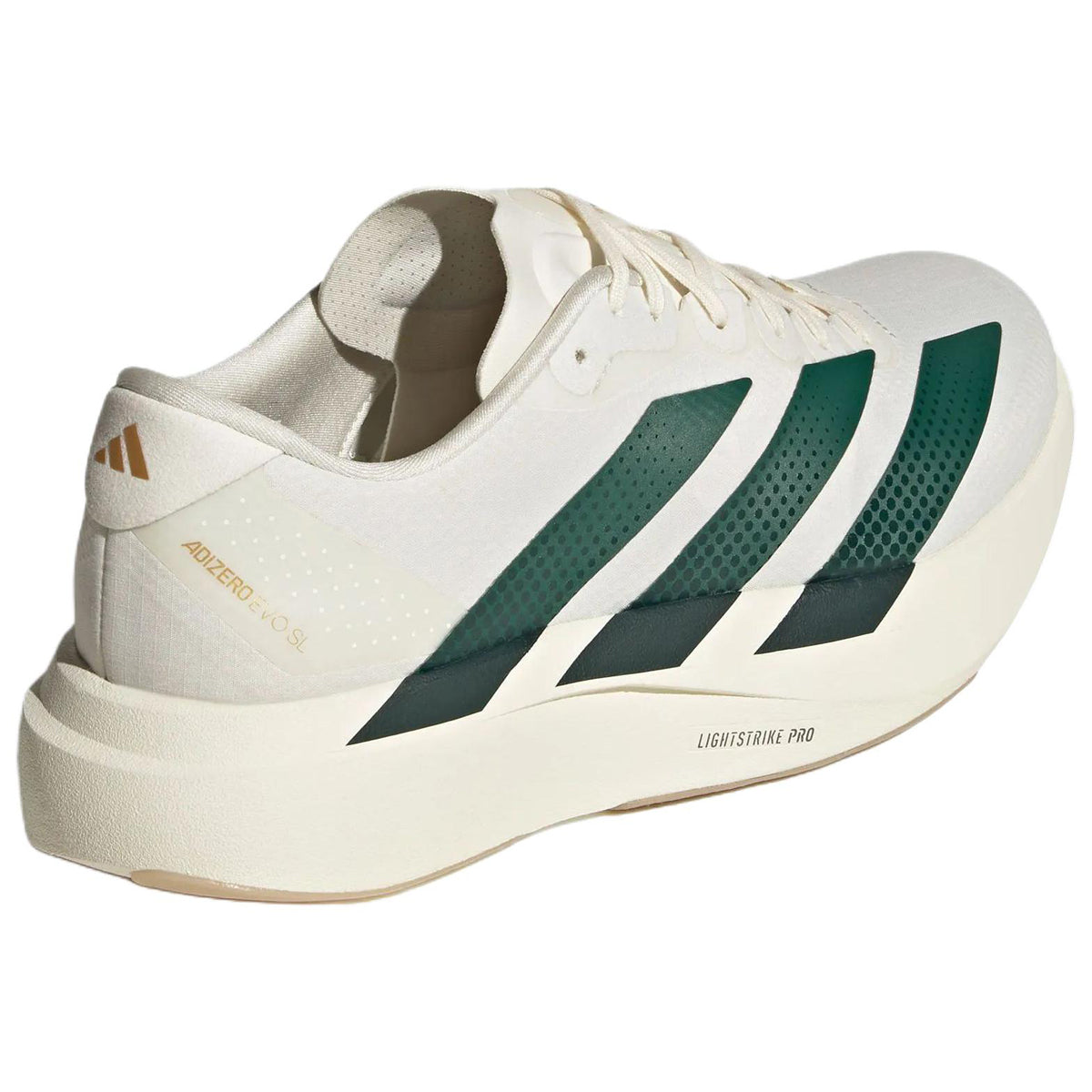 adidas Adizero Evo SL WOVEN Men's Low-Top Running Shoes - White/Green