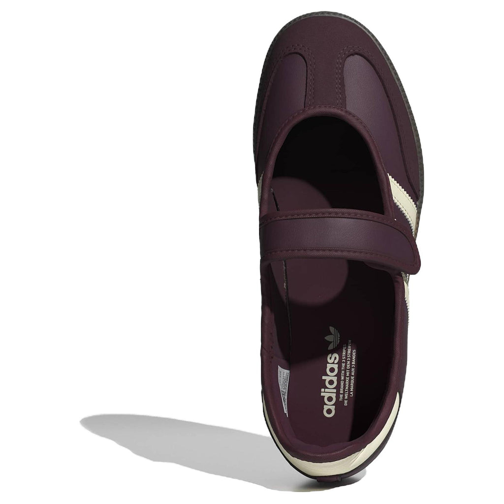 adidas Originals Samba Jane Women's Flat Mary Jane Shoes - Burgundy