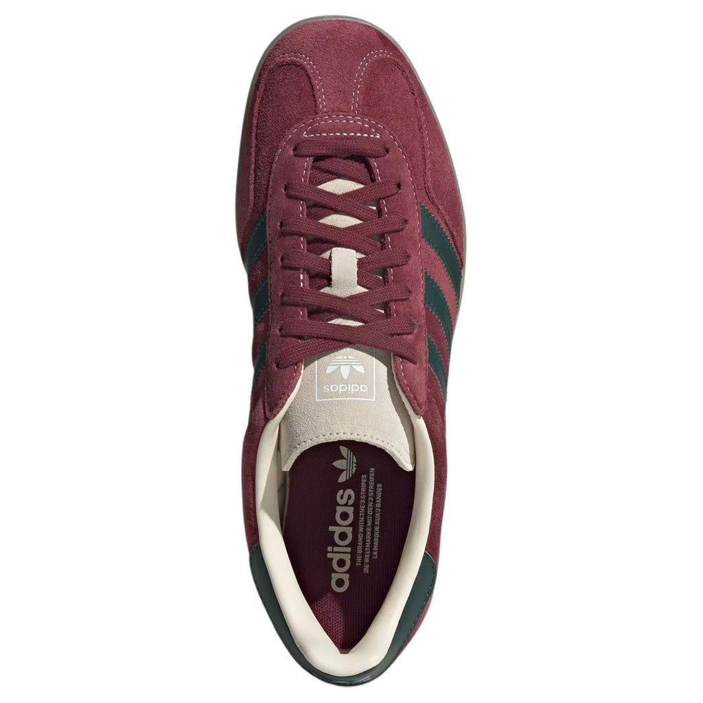 adidas Originals Gazelle Indoor Unisex Red Green Thin-Sole Sneakers