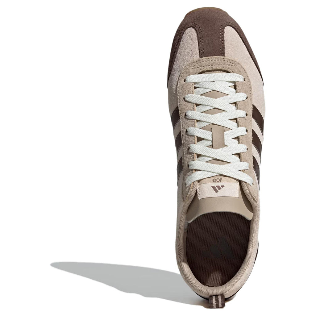 adidas VS JOG 2.0 Unisex Grey Brown Low-Top Sneakers
