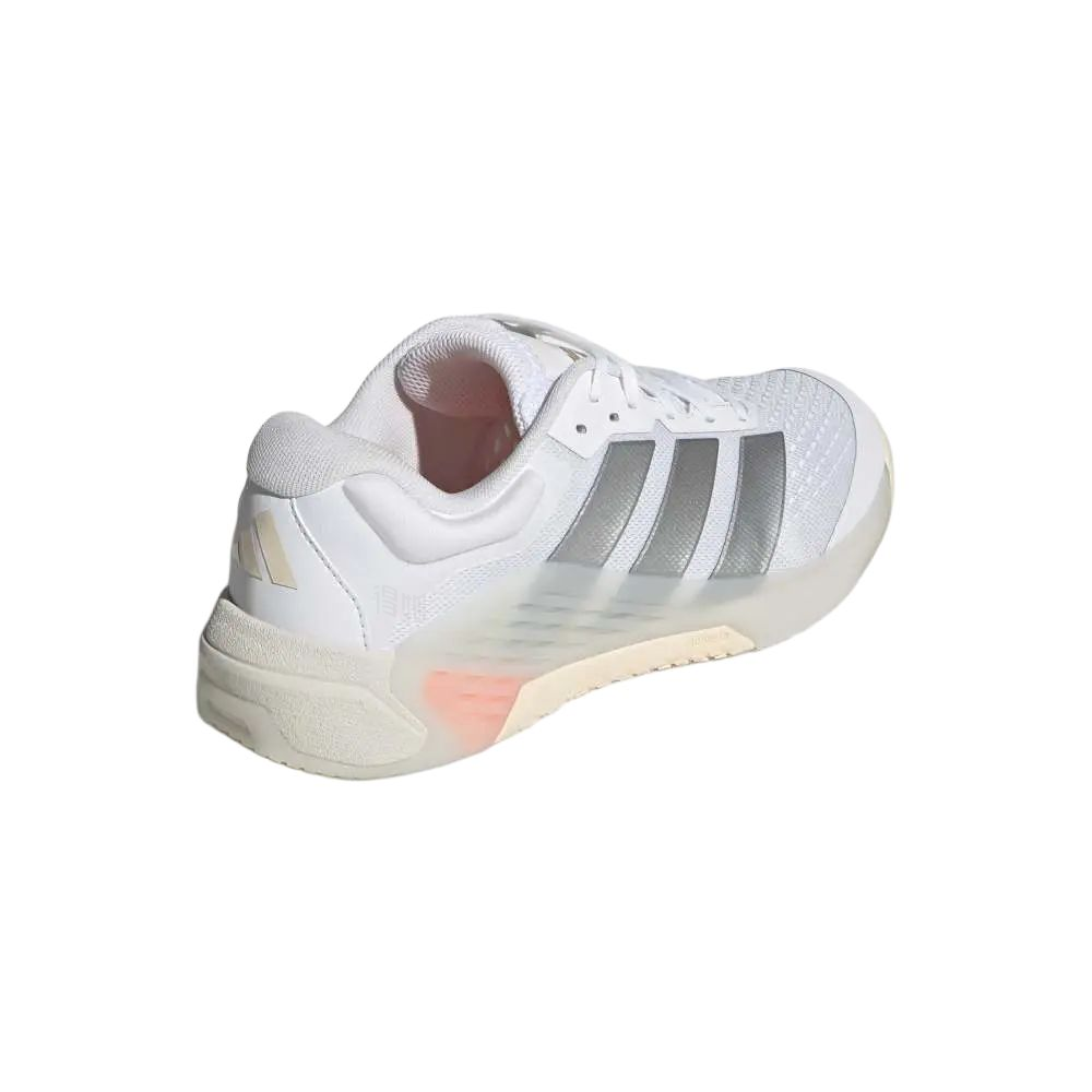 adidas DROPSET 4 Women's Training Shoes - White/Silver