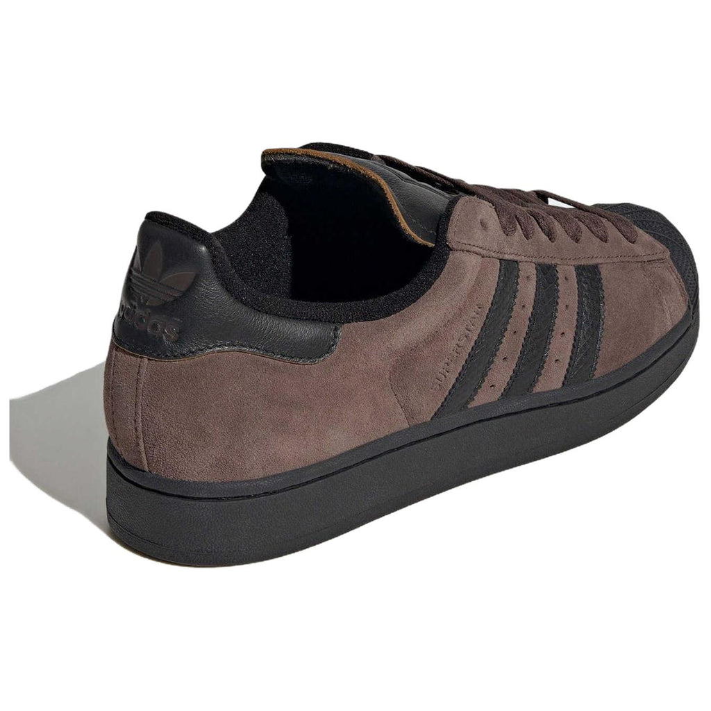 adidas Originals SUPERSTAR Unisex Suede Low-Profile Sneakers - Brown