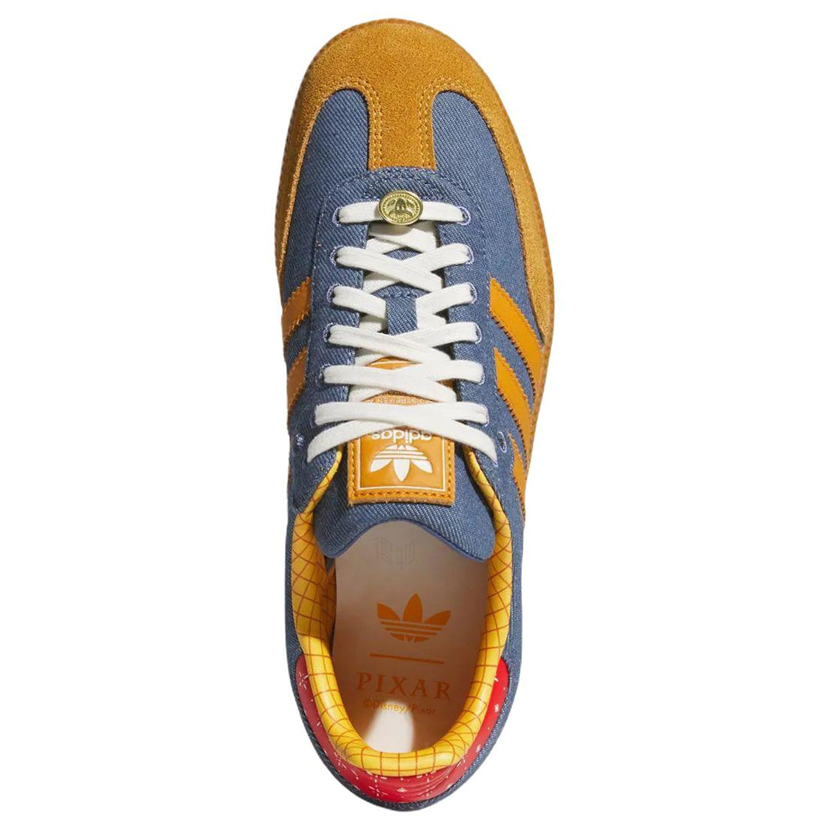 adidas Originals × Toy Story Samba OG Unisex T-Toe Sneakers - Blue/Yellow