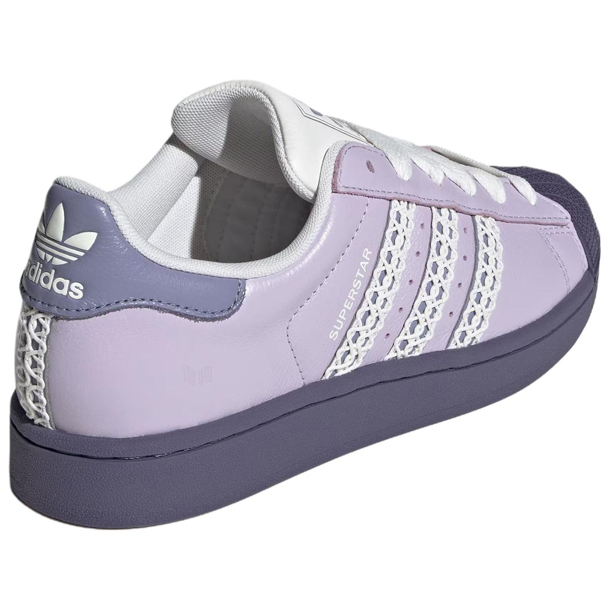 adidas Originals Superstar 2 Women's Purple Comfortable Low-Top Sneakers
