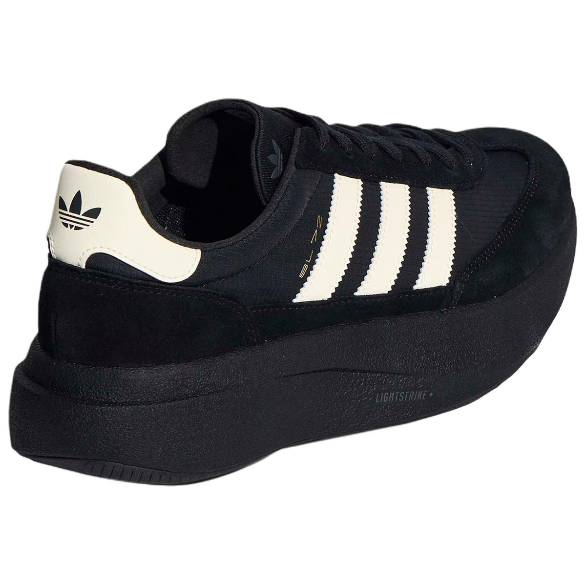 adidas Originals SL 72 PRO Unisex Black Platform Lifestyle Sneakers
