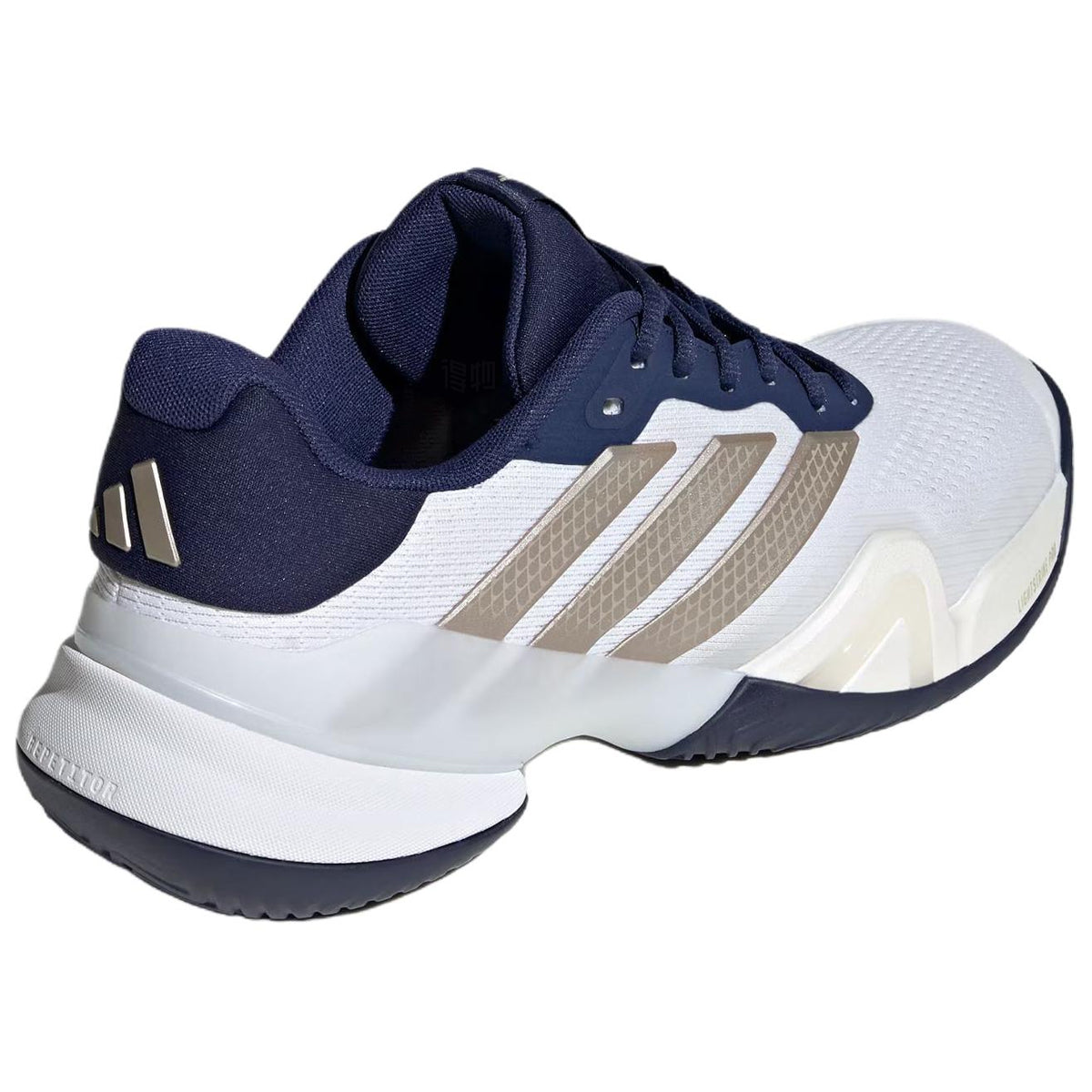 adidas BARRICADE 14 Men's Low-Top Tennis Shoes - White/Blue