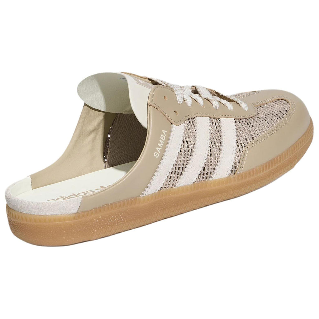 adidas Originals Samba OG MULE Unisex Closed-Toe Mules - Beige