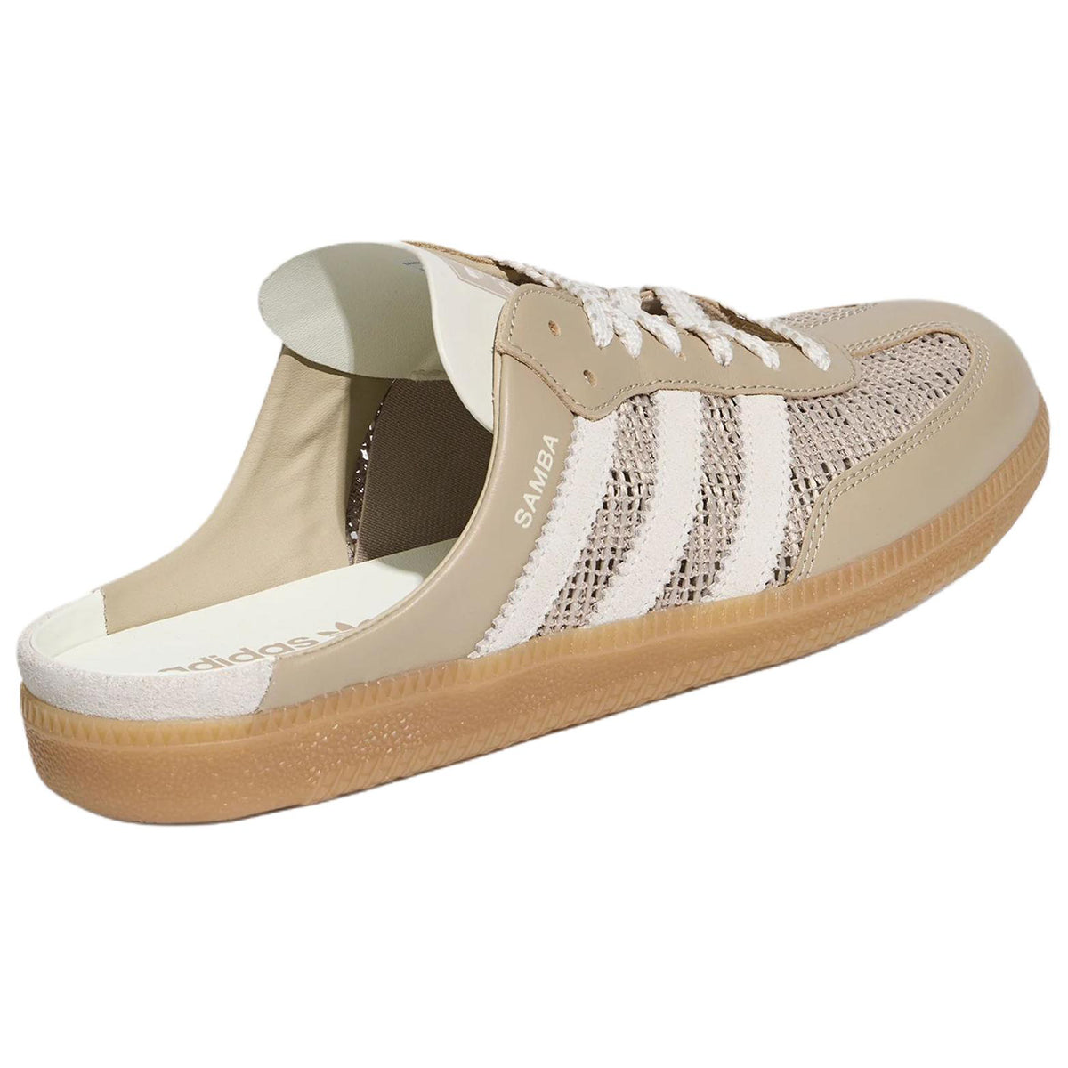adidas Originals Samba OG MULE Unisex Closed-Toe Mules - Beige