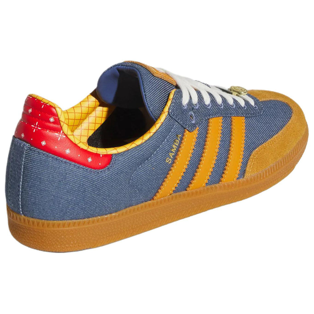 adidas Originals × Toy Story Samba OG Unisex T-Toe Sneakers - Blue/Yellow